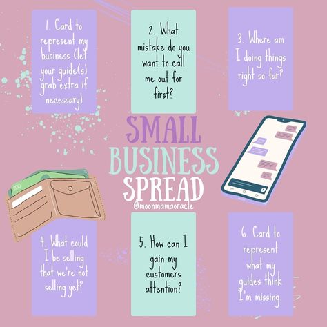 Tarot Spreads Business, 4 Wands Tarot Meaning, Tarot Business Plan, Witchy Small Business, Tarot Business Cards, Business Tarot Spread, Career Tarot Spread, Runes Divination, Tarot Reading Business