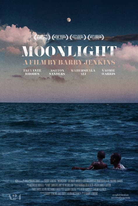 Moonlight Movie Poster, Moonlight 2016, Barry Jenkins, Indie Movie Posters, Dorm Posters, I Love Cinema, Indie Movies, Movie Prints, Cinema Posters