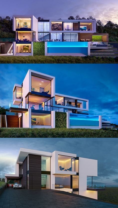 architecture Luxury dream and most expensive villa. Modern Minecraft Houses Minecraft House Design Mansion Minecraft, Modern Minecraft Houses, Rumah Minecraft Sederhana, Minecraft Mansion, Minecraft Interior Design, Minecraft House Plans, Minecraft Modern, Easy Minecraft Houses, Cool Minecraft Houses