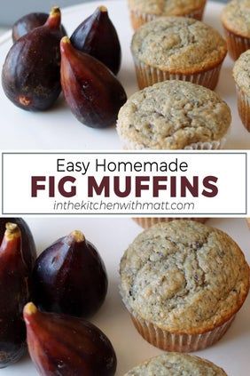 Fig Muffins : 5 Steps (with Pictures) - Instructables Easy Fig Bread Recipe, Fig Muffins Fresh, What To Make With Fresh Figs, Fig Breakfast Recipes, Easy Fig Recipes, What To Make With Figs, What To Do With Figs, Fresh Fig Recipes Simple, Fig Desert