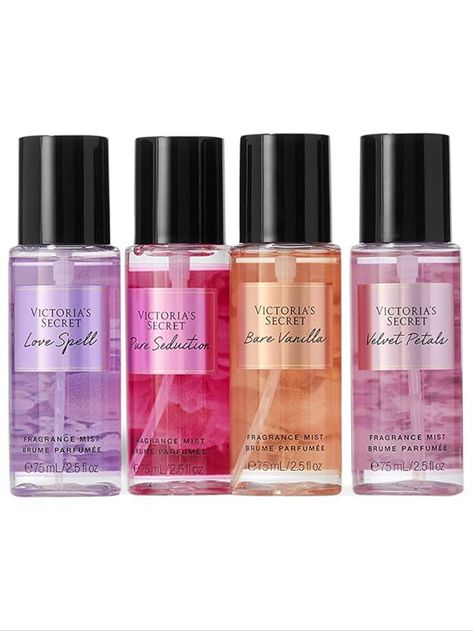 Bare Vanilla, Fruit Love, Pure Seduction, Spoiled Kids, Victoria Secret Fragrances, Set Love, Victoria Secret Perfume, Perfume Set, Love Spell