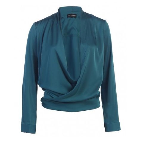 JLUXBASIX Teal Cross Draped Satin Blouse ($45) ❤ liked on Polyvore featuring tops, blouses, satin blouse, teal top, satin top, blue blouse and draped tops Blue Satin Blouse, Blue Satin Top, Draped Tops, Frozen Fashion, Blouse Satin, Gala Outfit, Drape Top, Top Satin, Teal Blouse