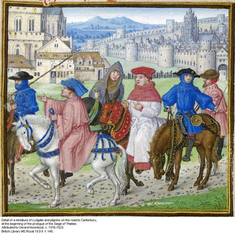 Lesson Plan for Chaucer's The Canterbury Tales: Analyzing Character in "The General Prologue" Teaching British Literature, Chaucer Canterbury Tales, Geoffrey Chaucer, Canterbury Tales, British Literature, Late Middle Ages, Middle English, Medieval Life, Early Middle Ages