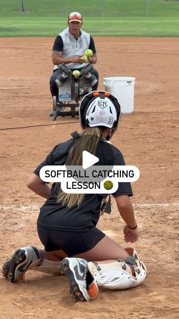 MACIE ROMANO on Instagram: "Clips from last softball catching lesson! #softball #catcher #fastpitchsoftball" Softball Catcher Drills, Instagram Clips, Tommy Richman, Softball Workouts, Softball Cheers, Softball Drills, Softball Catcher, Softball Life, Fastpitch Softball