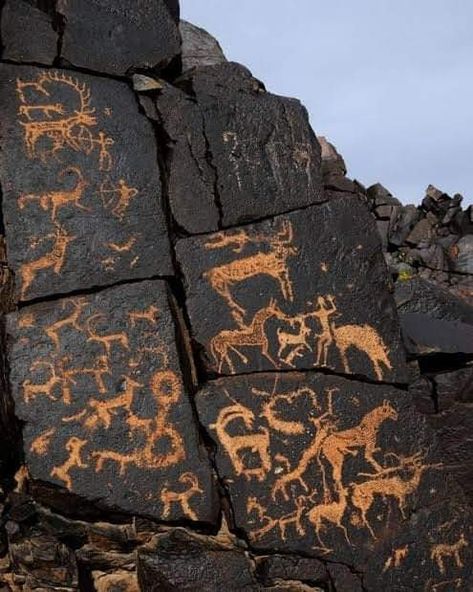 Petroglyphs Art, Prehistoric Cave Paintings, Cave Art, Prehistoric Art, Mystery Of History, Cave Paintings, Art Sites, Ancient Mysteries, Human History