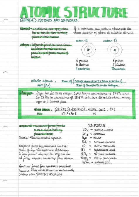 Gcse Chemistry Revision, Chemistry Revision, Gcse Chemistry, Element Chemistry, Presentation Ideas For School, Chemistry Basics, Study Chemistry, Chemistry Education, Atomic Structure