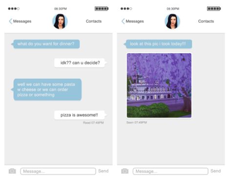 by Ghardenia | Source: Simsfileshare | Ressources - PSD Templates | Sims 4 | TS4 | Pin by Sueladysims | Account deactivated but still available Sims 4 Texting Mod, Sims 4 Templates, Texting Template, Sims Traits, Sims Poses, Sims 4 Challenges, Sims 5, Text Bubble, Free Sims 4