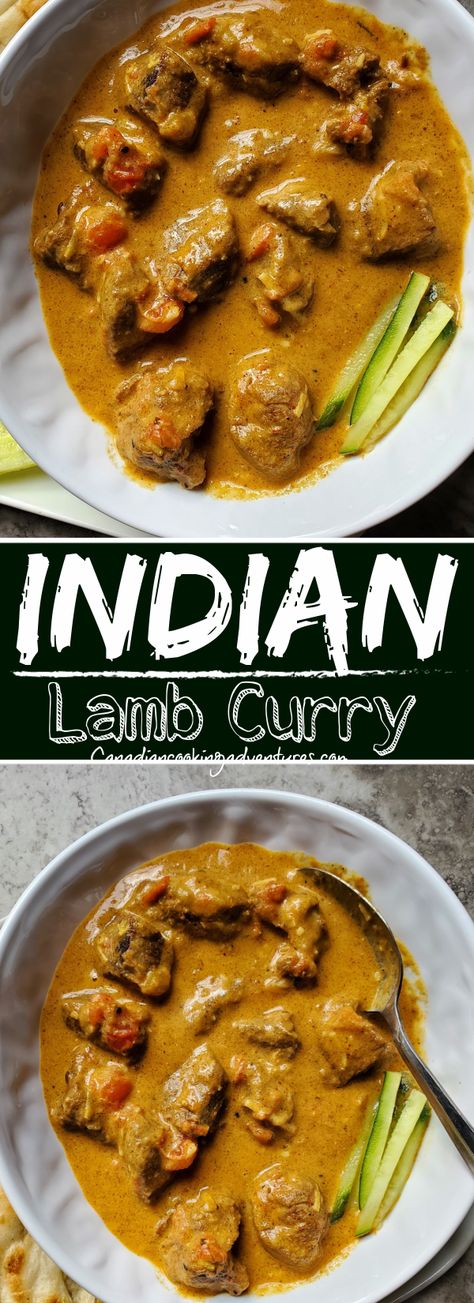 Easy Indian Lamb Curry Recipes Curry Lamb Stew Recipes, Indian Lamb Curry, Curry Lamb, Ovulatory Phase, Lamb Curry Recipes, Curry Pasta, Lamb Recipe, Lamb Dishes, Lamb Curry