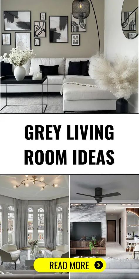 Grey Theme House Interior Design, Color Schemes Gray, Navy Blue Sofas, Black Grey Living Room, Grey White Living Room, Grey Living Room Ideas, Dark And Moody Interiors, Dark Grey Living Room, Blue Sofas