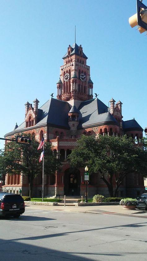 North entrance ellis county court house, waxahachie , texas Waxahachie Texas, Our Town, Entrance, Texas