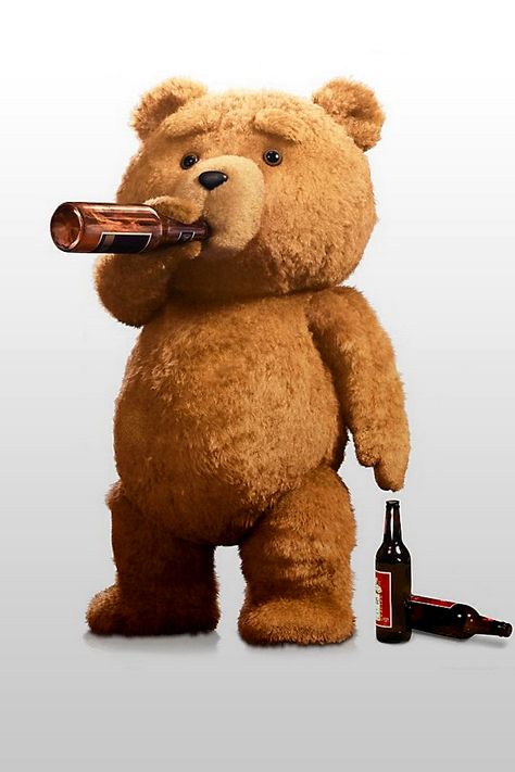 Ted Bear Funny, Hare Pictures, Ted Movie, Ted Bear, John Bennett, The Creeper, Teddy Bear Clothes, Free Tv Shows, Cinema Posters