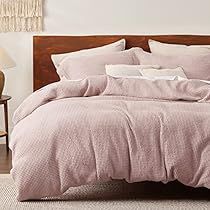 Tan Duvet, Unique Duvet Covers, Textured Duvet Cover, Pink Duvet, Minimalist Bed, Pink Duvet Cover, King Duvet Cover Sets, Queen Duvet Cover, Bed Dimensions