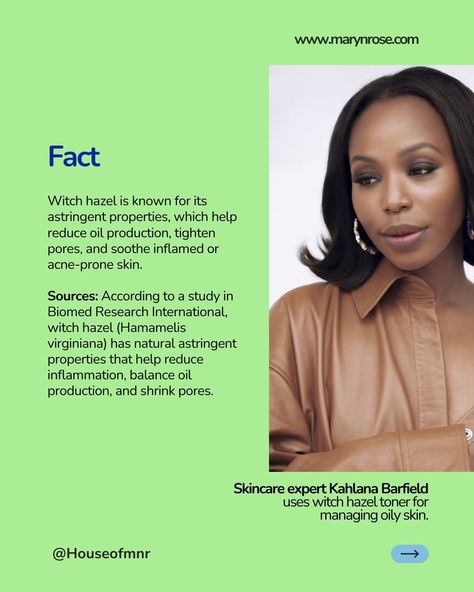 Feeling overwhelmed by your oily skin? You’re not alone! We have some natural solutions to help you manage excess oil and keep your skin fresh and balanced. Swipe through the carousel to discover the benefits of clay masks and witch hazel toner! These simple yet effective remedies can make all the difference for you. Would you try it? Have you tried clay masks or witch hazel toner before? Share your experiences below, and let’s support each other on this skincare journey! 💖 #HouseofM... Witch Hazel Toner, Support Each Other, Tighten Pores, Shrink Pores, Witch Hazel, Clay Masks, Have You Tried, Reduce Inflammation, Acne Prone Skin