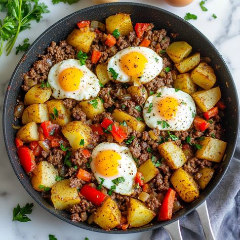 24 Irresistible Breakfast Hash Recipes to Kickstart Your Morning - My Money Cottage Southwest Breakfast Bowl, Breakfast Rice Bowl, Breakfast Hash Skillet, Hash Recipes, Breakfast Hash Recipes, Breakfast Rice, Chorizo Breakfast, Hash Recipe, Corned Beef Hash