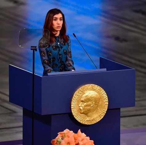 Nobel Prize Aesthetic, Nadia Murad, Fame Aesthetic, Noble Peace Prize, Future Vision, Go For It Quotes, International Relations, Nobel Peace Prize, Nobel Prize