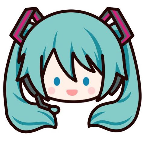 Nene Stickers Project Sekai, Miku Chibi Project Sekai, Chibi Hatsune Miku, Project Sekai Stickers, Hatsune Miku Chibi, Pjsk Chibi, Hatsune Miku Birthday, Miku Sticker, Miku Chibi