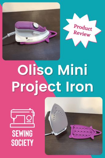 Product Review: Oliso Mini Project Iron – Sewing Society Pressing Iron, Mini Project, Mini Iron, Orchid Purple, Table Set Up, My Sewing Room, Product Review, Small Hands, Mini Me