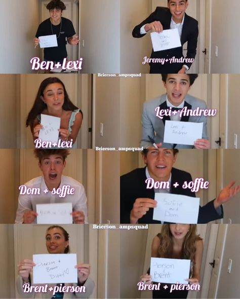 Brent Rivera And Pierson Wodzynski, Brent Riviera, Pierson Wodzynski, Amp Group, Lexi Rivera, Amp Squad, Relatable Meme, Famous Youtubers, Tik Tok Videos