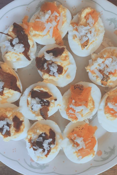 Savory Carnivore Deviled Eggs Carnivore Deviled Eggs Recipe, Carnivore Diet Deviled Eggs, Carnivore Keto, Cheese Alternatives, Bacon Deviled Eggs, Meat Snacks, Deviled Eggs Recipe, Carnivore Diet, Crispy Pork