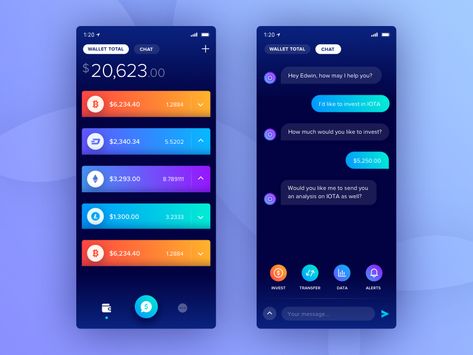 Crypto Wallet App by Dmitri Litvinov Coin App, Android App Design, Crypto Wallet, App Interface Design, Banking App, Mobile Ui Design, App Layout, App Design Inspiration, Mobile App Ui