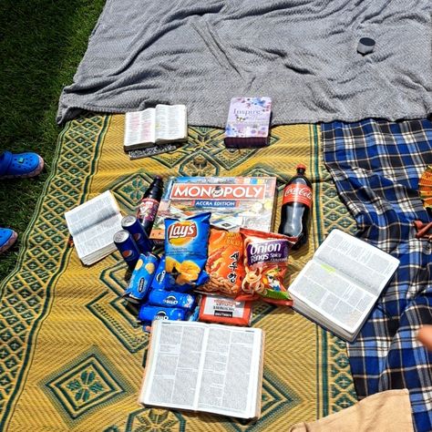 Bible Study Picnic, Study Picnic, Onion Rings, Crackers, Bible Study, Bible