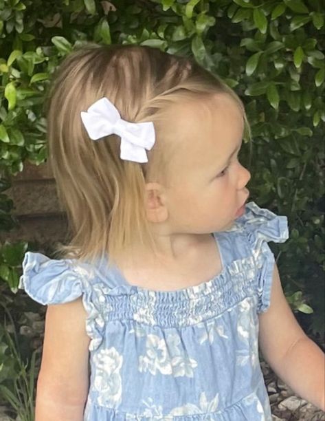 Short Toddler Girl Hairstyles, Toddler Girl Hairstyles Short Hair, Toddler Girl Hairstyles For Short Hair, Short Hair Toddler Hairstyles, Toddler Short Hairstyles, Toddler Flower Girl Hair, Toddler Hairstyles Girl Short, Short Toddler Hairstyles, Toddler Wedding Hair