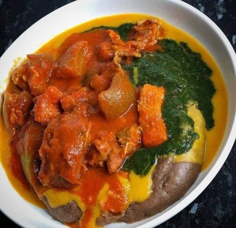 Okro Soup, Swallow Food, Okra Stew, Nigeria Food, African Recipes Nigerian Food, Nigerian Recipes, Africa Food, How To Cook Beans, Nigerian Food