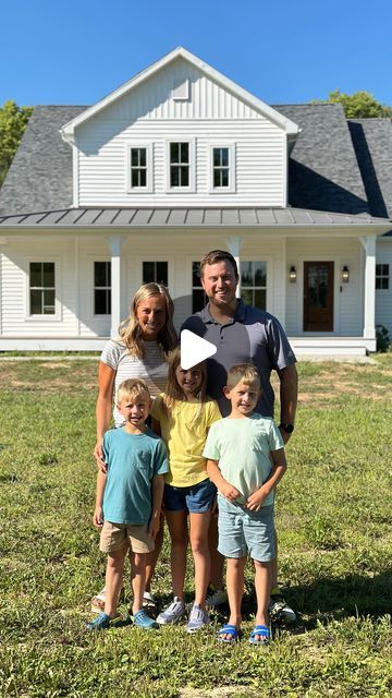 Amy Fritz on Instagram: "He is faithful. 🌱 

I’ve happy ugly cried at least a dozen times today… so thankful. We are h o m e 🥹🙏 

#newconstruction #customhomes #custombuild #farmhousebuild #farmhouseexterior #newhomeconstruction" Amy Fritz Home, He Is Faithful, Farmhouse Exterior, New Home Construction, So Thankful, Custom Build, New Construction, Custom Homes, Being Ugly