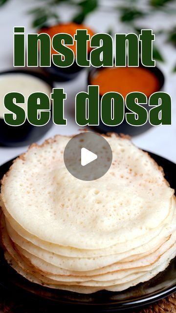 Sponge Dosa Recipe, Rava Dosa Recipe Video, Instant Rava Dosa Recipe, Suji Dosa Recipe, Set Dosa Recipe, Sponge Dosa, Rava Dosa Recipe, Pao Recipe, Instant Dosa Recipe