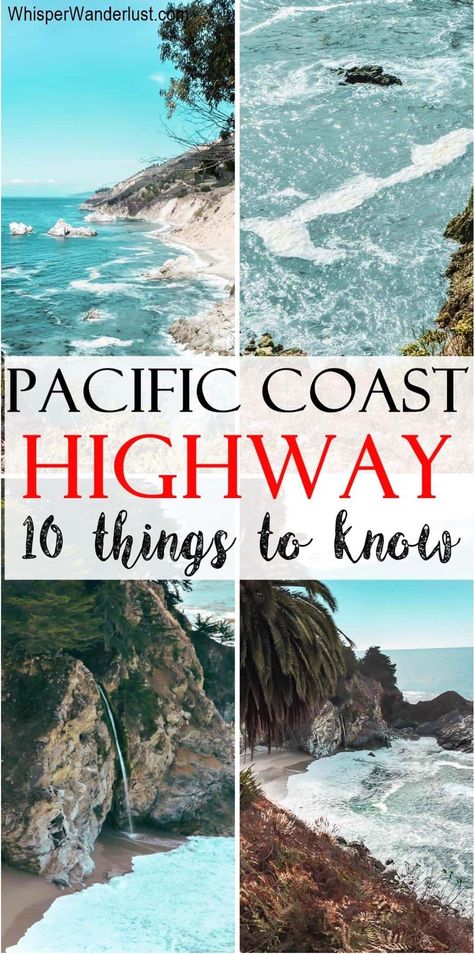 Pch Road Trip, Pacific Coast Road Trip, Pacific Coast Highway Road Trip, Western Travel, Big Sur Coastline, Usa Places, Seattle Trip, California Roadtrip, Girls Trips