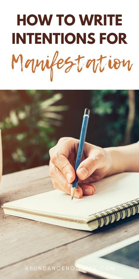 Have you ever tried to manifest something in your life? If yes, then you've probably thought about writing an intention. Writing down what you want will help set your mind free to relax and focus on what you are grateful. This article will show you how to write intentions for manifestation with some of the best manifestation methods. If you are a beginner looking for a way to manifest anything easily, then you'll find helpful manifestation tips and tricks here. Best Way To Manifest, What To Manifest, Different Ways To Manifest, How To Write A Manifestation, Writing Intentions, Ways To Manifest Writing, Power Of Manifestation, How To Write Intentions, Manifestation Intentions