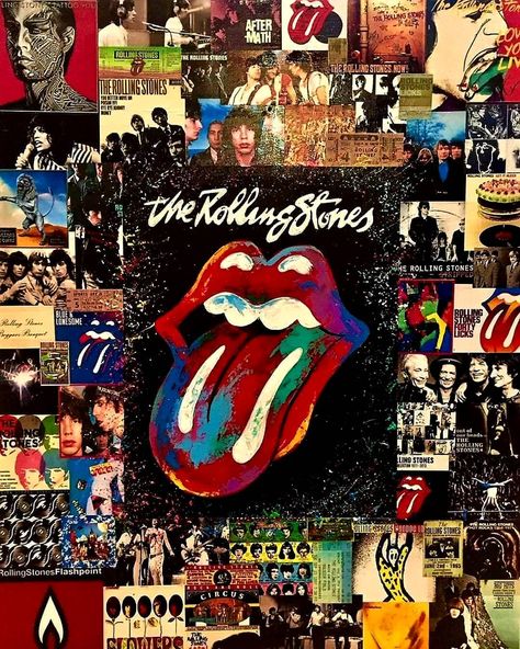 The Rolling Stones Aesthetic Wallpaper, The Rolling Stones Aesthetic, Rolling Stones Aesthetic, Line Stone, Rolling Stones Logo, Stones Aesthetic, Rock N Roll Art, Glittery Wallpaper, Charlie Watts