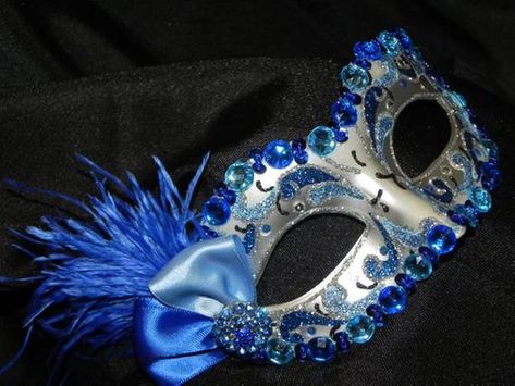 Collaring Ceremony, Blue Masquerade Mask, Masquerade Mask Diy, Silver Masquerade Mask, Masquerade Prom, Waltz Dance, Bar Dance, Venetian Masquerade Masks, Venice Mask