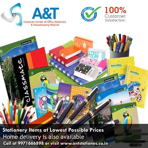 You can get now the best and newest stationery items in wholesale rate....stationery shop in Gurgaon | housekeeping material supplier in Gurgaon | gives you best stationery substance. Here you will find all office stationary crops for not expensive prices with great discounts on all products... This site is providing a product list and directory of office stationery wholesales, office garnishes suppliers. Get details of wholesalers, suppliers & retailers of office stationery, Office accessories Stationary Items List, Wholesale Stationery, A4 Sticker, Office Stationary, Stationary Items, Stationery Products, Image Paper, Profile Pictures Instagram, Greater Noida