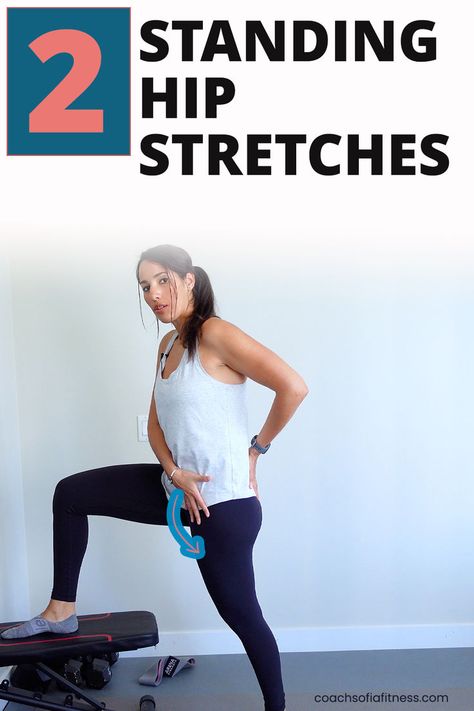 Watch this quick tutorial of 2 effective hip pain relief and hip tension release stretches you can do using a chair to release tension from your hips, psoas muscle and the adductor muscles. You can do these hip stretches anywhere. Psoas Stretch Release, Psoas Muscle Pain, Stretches For Back Pain, Adductor Muscles, Stretches For Back, Psoas Stretch, Tension Release, Hip Exercises, Hip Pain Relief