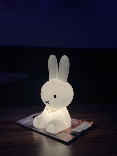 White Miffy Aesthetic, Miffy Lamp Aesthetic, Miffy Xl Lamp, Miffy Air Humidifier, Miffy Humidifier Blue, Miffy Lamp, Nursery Bedding Sets, Nursery Bedding, Night Lamps