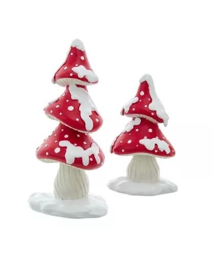 Mushroom Christmas Tree Ornaments for sale | eBay Christmas Mushrooms Decoration, Mushroom Christmas Decor, Mushroom Tree, Mushroom Christmas, Little Mushroom, Mushroom Lights, Mushroom Forest, Wreath Home Decor, Elf Ornaments