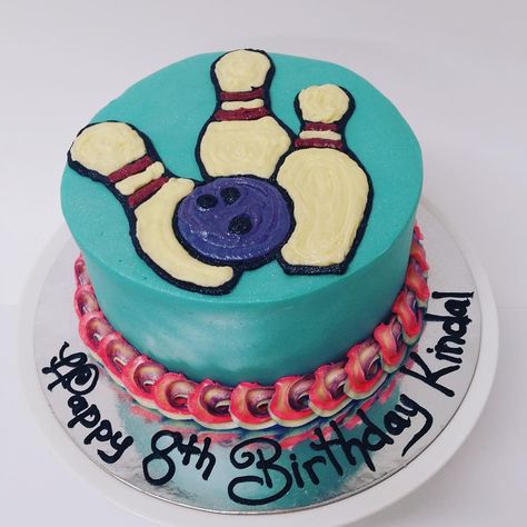 Bowling Pin and Ball Cake Cake Design Ideas, Ball Cake, Bowling Pins, Cake Ideas, Cake Designs, Bowling, Cake Decorating, Decorating Ideas, Design Ideas