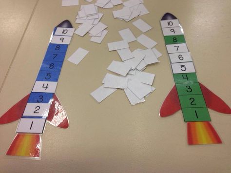 Rockets Counting Backwards, Space Theme Preschool, Number Names, Space Preschool, Space Classroom, Prek Math, Space Activities, Math Counting, Kindergarten Math Activities