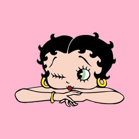 MA on TikTok Betty Boop Icon, Betty Boop Profile Picture, Betty Boop Pfp, Tinkerbell Wallpaper, Betty Boop Pink, Cute Pink Background, Y2k Background, Mexican Culture Art, Hippie Aesthetic