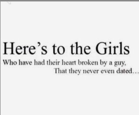 Here's to the girls that got their hearts broken by boys Why Does This Happen To Me Quotes, Why Him, Quotes Crush, Love Crush, Cute Couple Quotes, Really Deep Quotes, Super Quotes, Ideas Quotes, Trendy Quotes