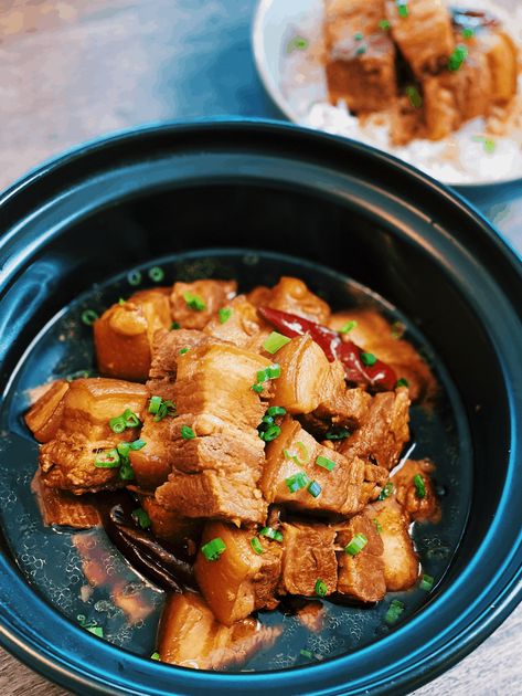 Instant Pot Taiwanese Braised Pork Belly (FORK TENDER) - Tiffy Cooks Recipes Filipino, Tiffy Cooks, Asian Noodle Recipes, Braised Pork Belly, Chinese Cooking Wine, Pork Belly Recipes, Instant Pot Pork, Easy Asian Recipes, Braised Pork