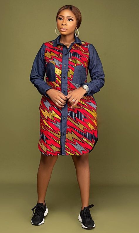 Short Flare Gown, Ankara Short Flare Gowns, Ankara Shirt Dress, African Shirt Dress, Ankara Shirt, African Print Shirt, African Print Dress Ankara, Short African Dresses, African Fashion Skirts