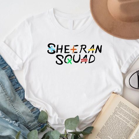 Ed Sheeran Squad T-Shirt, Ed Sheeran Multiply Merch The Mathematics Tour, Ed Sheeran Concert Merchandise Check more at https://clothinglowprice.com/product/ed-sheeran-squad-t-shirt-ed-sheeran-multiply-merch-the-mathematics-tour-ed-sheeran-concert-merchandise/ Ed Sheeran Tshirt, Ed Sheeran Concert Outfit, Ed Sheeran Multiply, Ed Sheeran Concert, Concert Merchandise, Ed Sheeran Love, Rock In Rio, Shirt Making, Beginning Writing