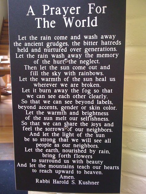 a most beautiful prayer..may the world try harder to live it! Prayer For The World, World Peace Quotes, Thanksgiving Prayer, Pray For America, Prayer For Peace, Spiritual Prayers, Prayer For Today, Prayer Board, Prayers For Healing