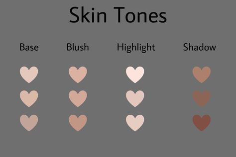 Cold Skin Tone, Procreate Colour Palette, Writing Inspiration Characters, Paint Color Pallets, Fun Beauty Products, Rgb Color Codes, Palette Challenge, Shadow Drawing, Rare Colors