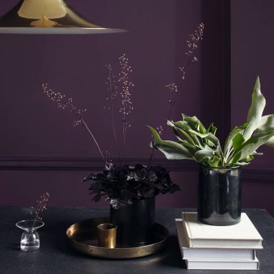 Dulux Heritage Paints | Designer Paint Heritage Colours, Painting Above Bed, Interior Painting Ideas, Heritage Paint, Apartment Painting, Dulux Heritage, Interior Color Schemes, Interior Wall Paint, Purple Paint