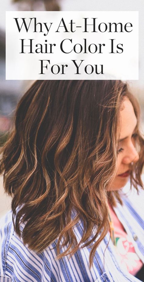 The Reason Why At-Home Hair Color Is for You (Yes, You) #haircolor #hairideas #hairinspiration #athomehaircolor #clairol Self Hair Color At Home, Home Hair Coloring, Home Hair Color, Hair Color At Home, Korean Beauty Routine, Skin Care Routine For 20s, Date Night Makeup, Home Hair, At Home Hair Color