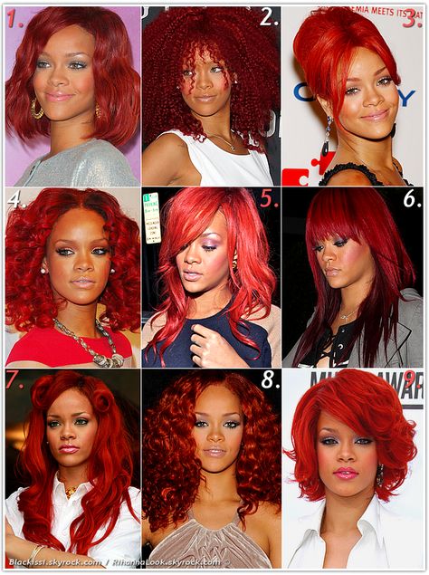 rihanna/red hair-very pretty Rihanna Red Hair, Red Hair Extensions, Rihanna Hairstyles, Red Hair Don't Care, Rihanna Style, Red Hair Color, Hair Envy, Hair Dos, Hair Goals