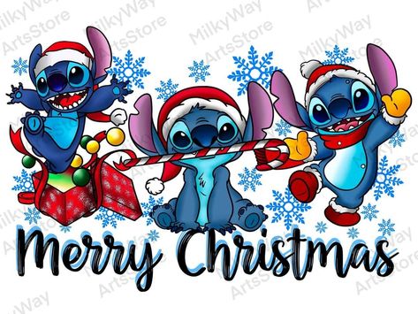 Stitch Navidad Disney, Stitch Noel, Christmas Stitch, Stitch Christmas, Christmas Craft Show, Lilo And Stitch Drawings, Disney Stitch, Halloween Wallpaper Cute, Idee Cricut